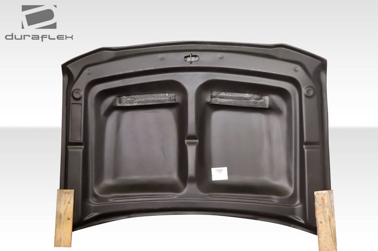 2016-2018 Chevrolet Silverado Dual Ram Air Style Hood - FRP