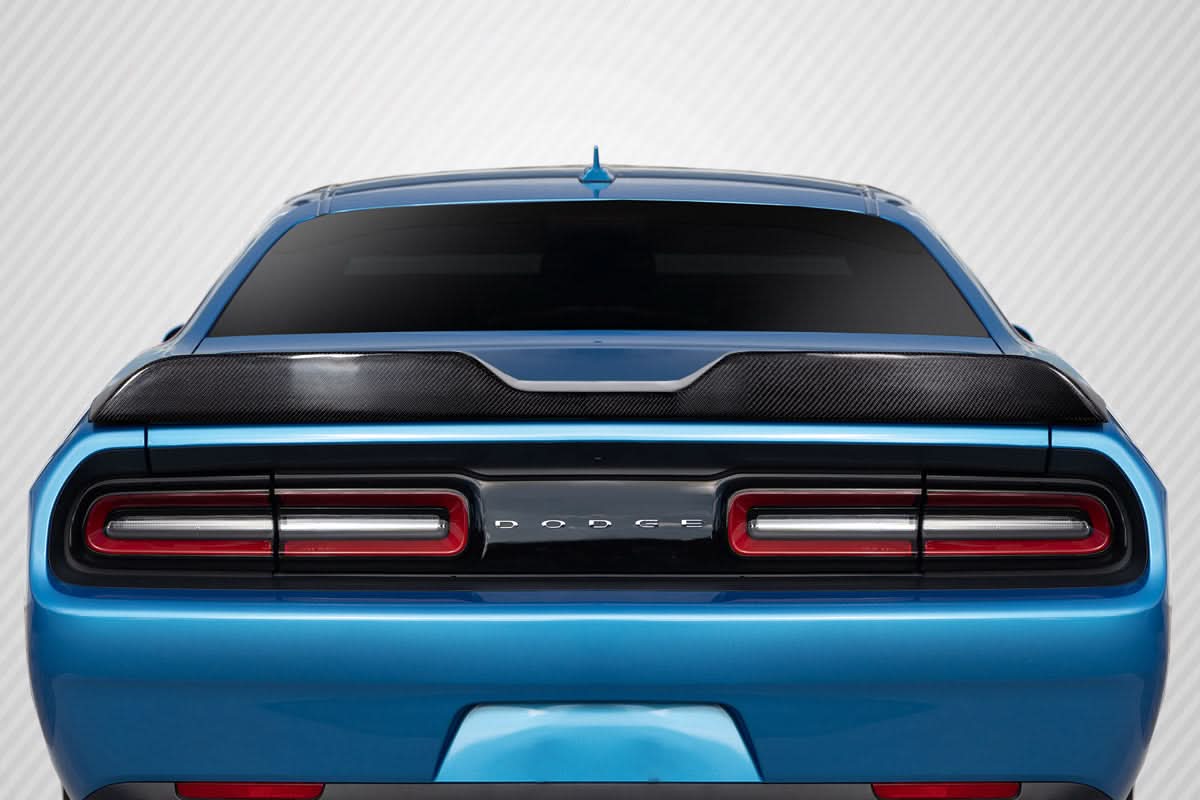 2008-2023 Dodge Challenger Demon Look Rear Wing Spoiler - Carbon Fiber