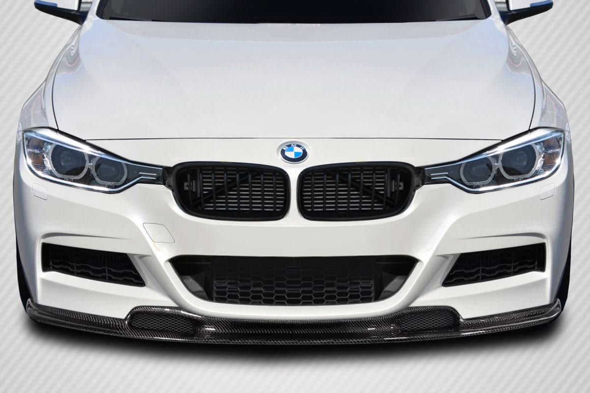 2012-2018 BMW F30 3 Series V1 Style Front Lip Under Spoiler
