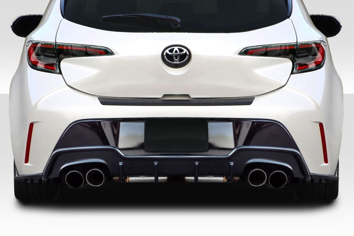 2019-2023 Toyota Corolla Hatchback A Spec Style Rear Diffuser - FRP