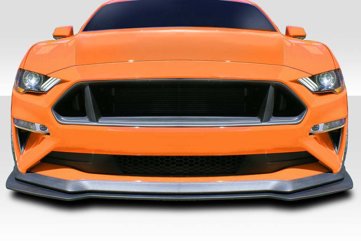 2018-2019 Ford Mustang P Type Style Front Lip - 1 Piece - FRP