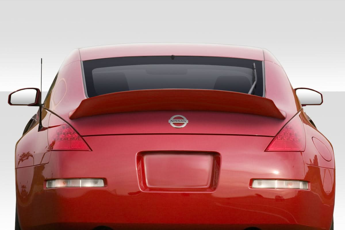 2003-2008 Nissan 350Z V Speed Style Rear Wing Spoiler - FRP