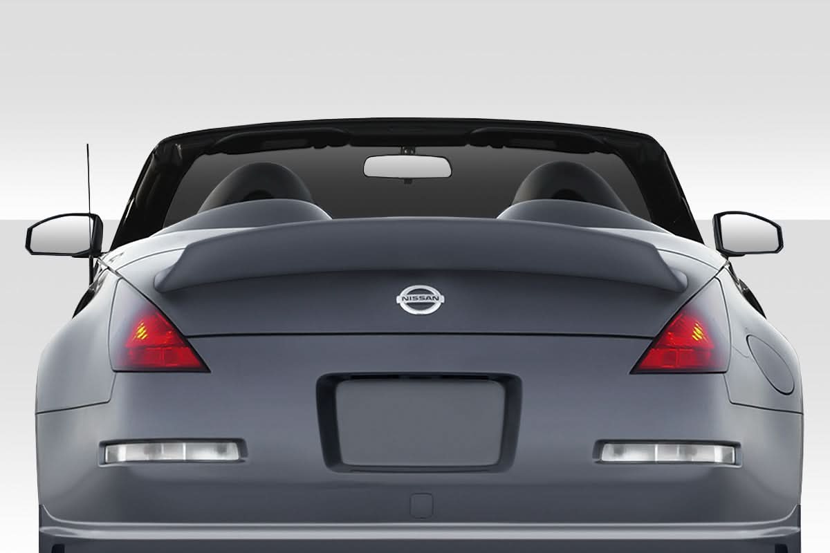 2003-2008 Nissan 350Z V Speed Style Rear Wing Spoiler - FRP
