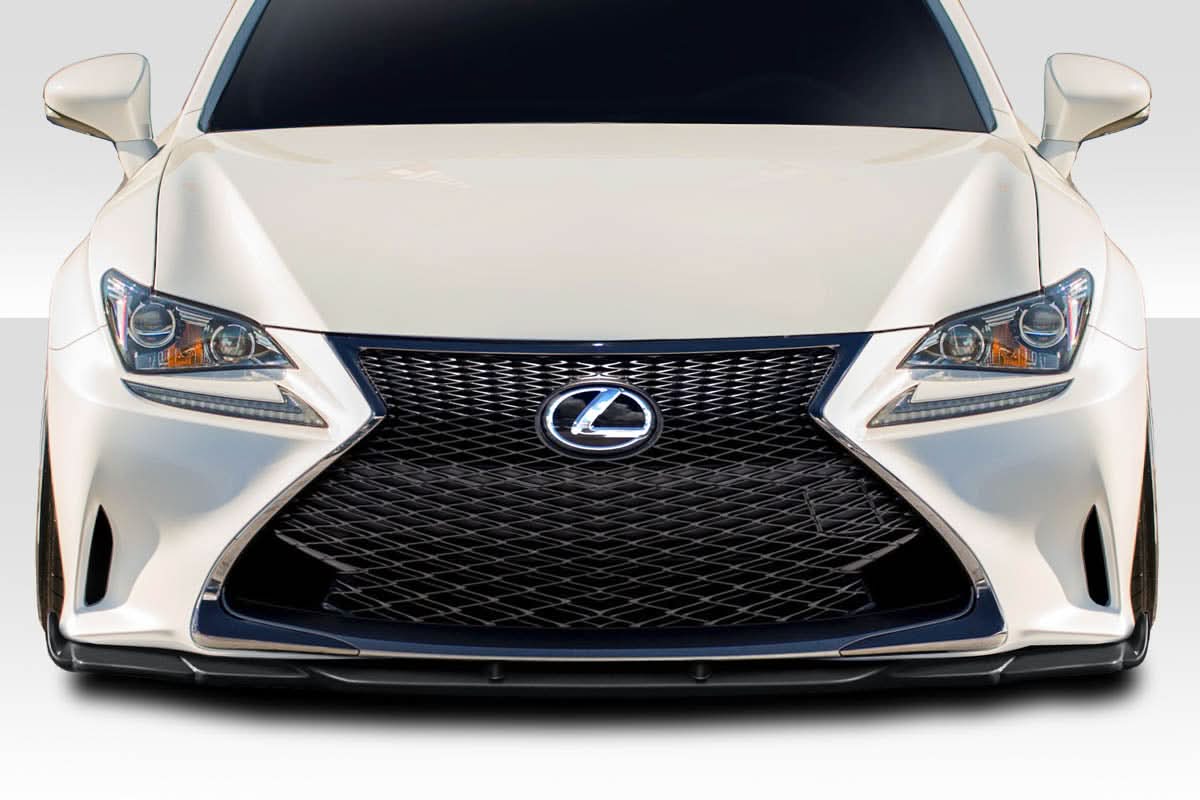 2014-2018 Lexus RC AG Style Front Lip Spoiler - FRP