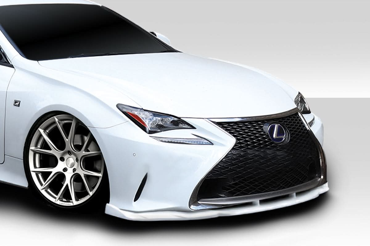 2014-2018 Lexus RC AG Style Front Lip Spoiler - FRP
