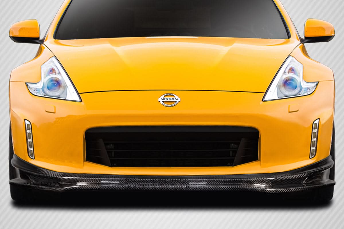 2013-2020 Nissan 370Z VRS Style Front Lip Under Spoiler - Carbon Fiber