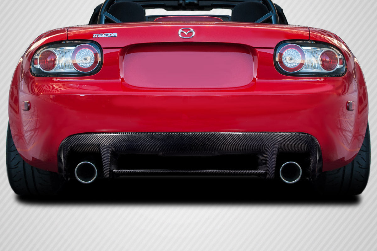 2006-2008 Mazda Miata MX 5 GVR Style Rear Diffuser - Carbon Fiber