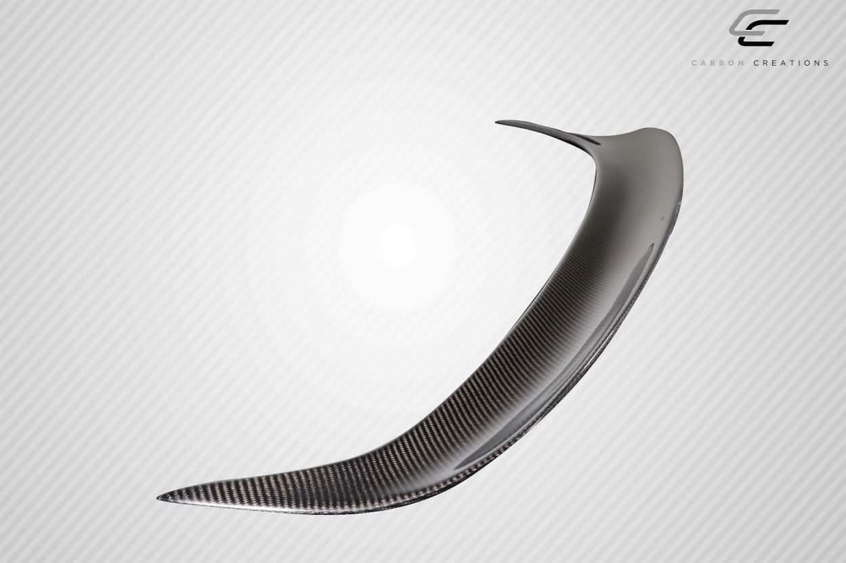 2016-2023 Tesla Model X High Kick Style Rear Wing Spoiler - Carbon Fiber