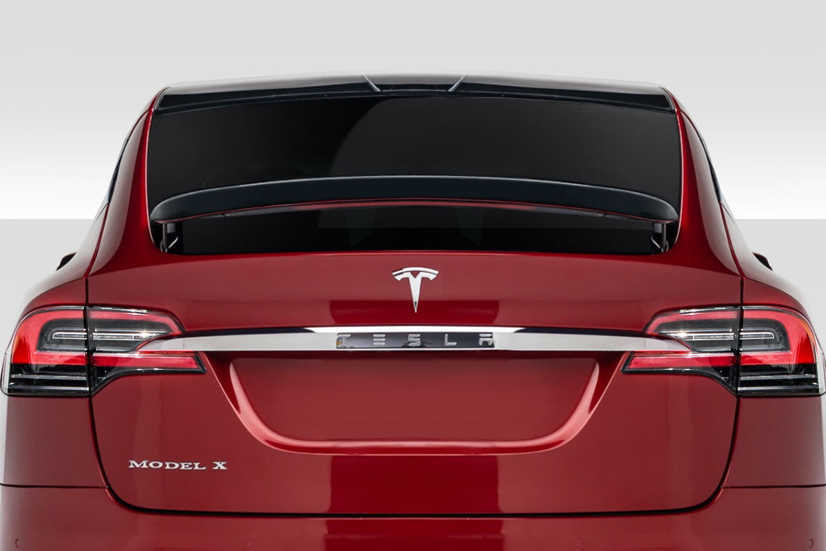 2016-2023 Tesla Model X High Kick Style Rear Wing Spoiler - FRP