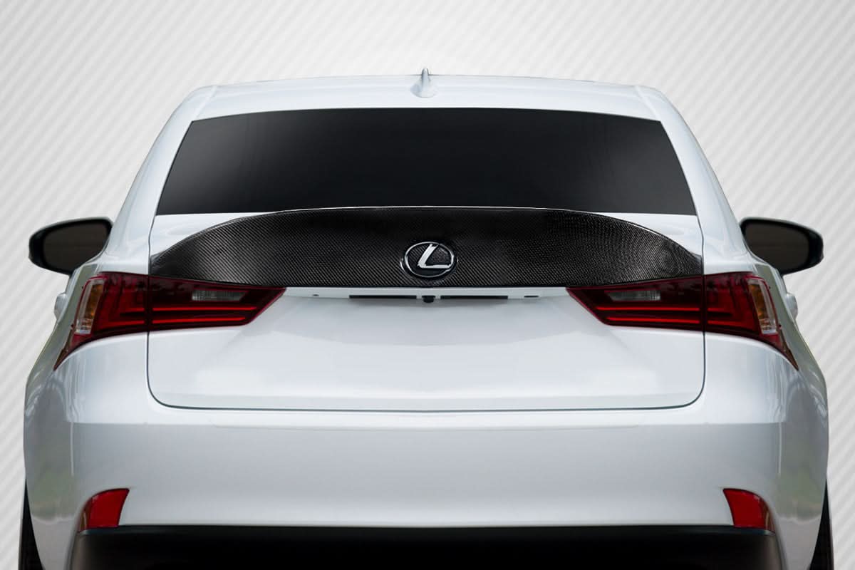 2014-2020 Lexus IS Series Performance Style Rear Wing Spoiler - Carbon Fiber