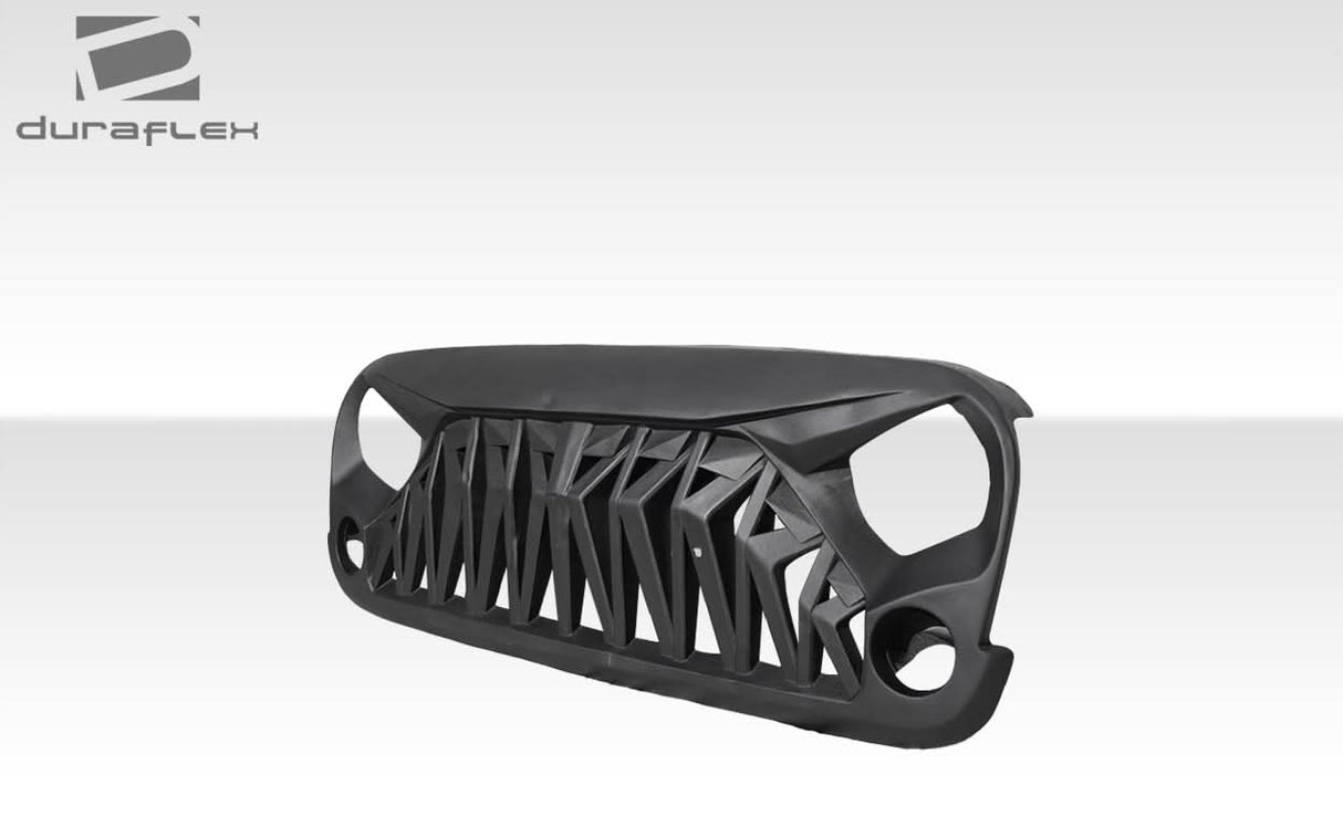 2007-2018 Jeep Wrangler JK Monster Style Grille - 1 Piece - FRP