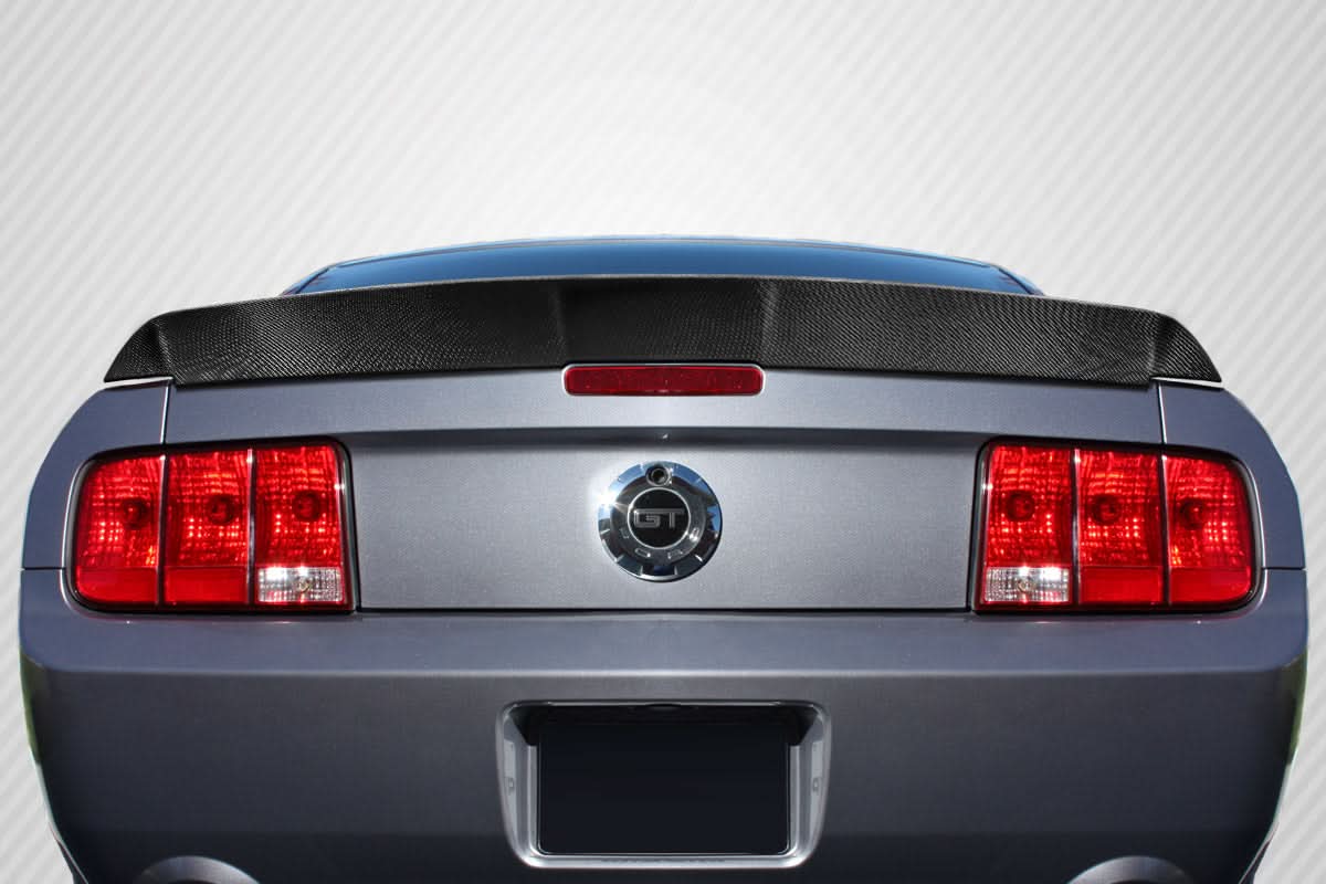 2005-2009 Ford Mustang MPX Style Rear Wing Spoiler - Carbon Fiber