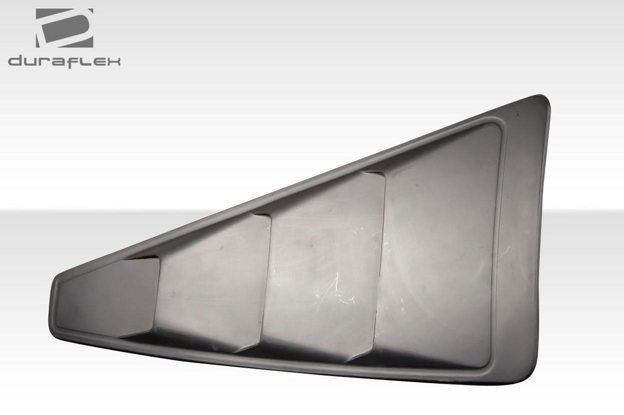 2015-2023 Ford Mustang MPX Style Rear Window Scoops - FRP