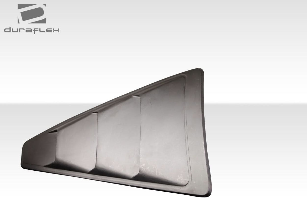 2015-2023 Ford Mustang MPX Style Rear Window Scoops - FRP