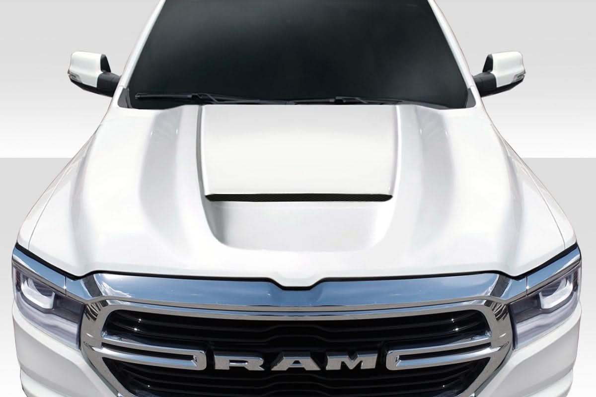 2019-2025 Dodge Ram 1500 SRT Ram Air Style Hood - FRP