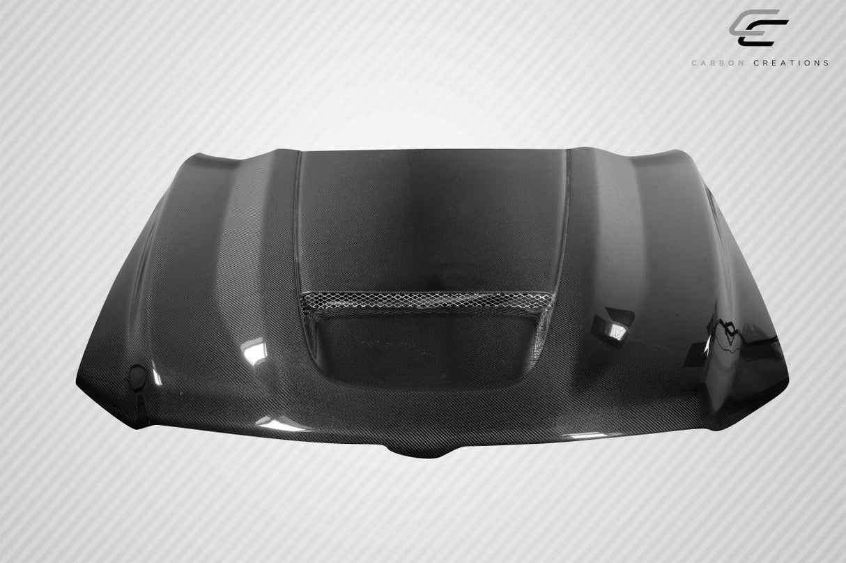 2019-2025 Dodge Ram 1500 SRT Style Ram Air Hood - Carbon Fiber