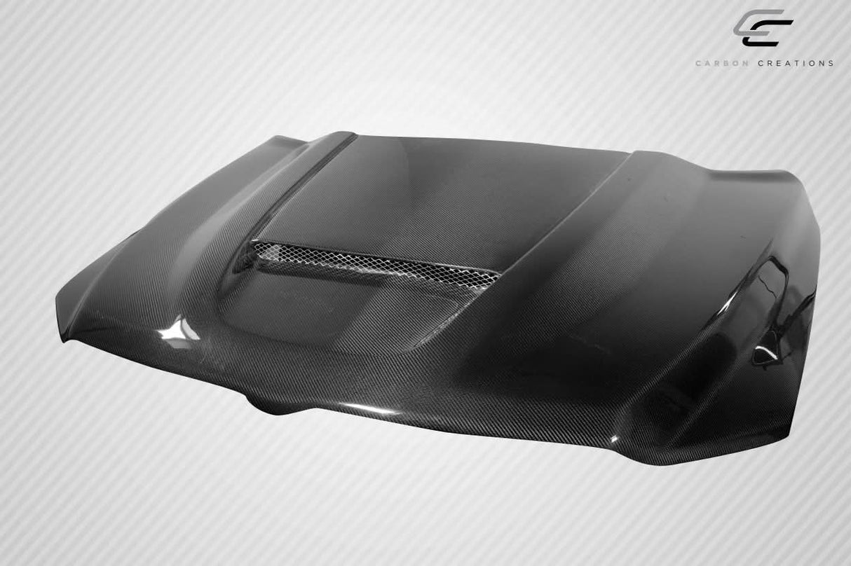 2019-2025 Dodge Ram 1500 SRT Style Ram Air Hood - Carbon Fiber