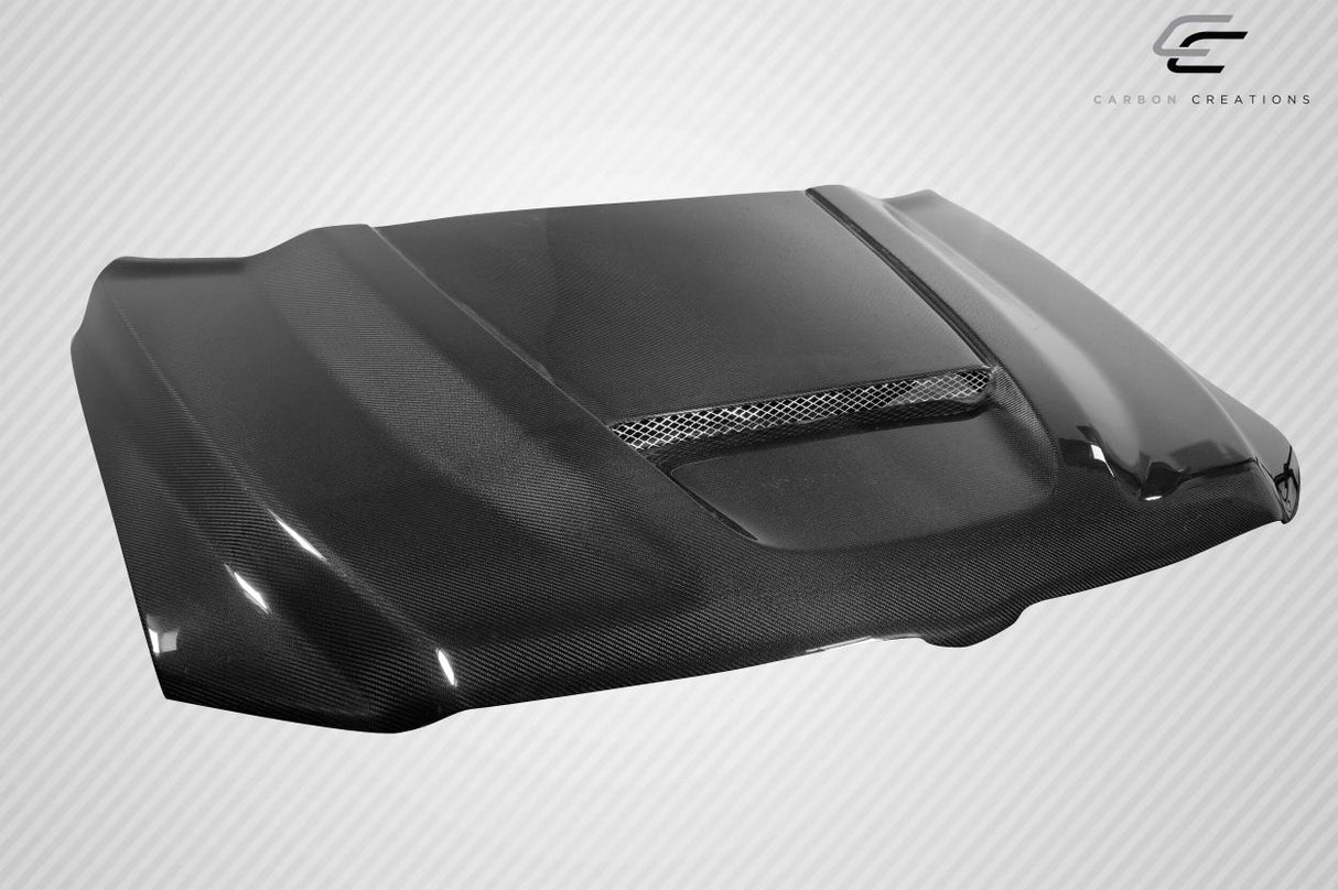 2019-2025 Dodge Ram 1500 SRT Style Ram Air Hood - Carbon Fiber