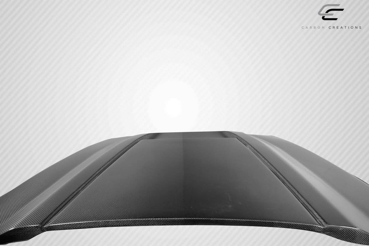 2019-2025 Dodge Ram 1500 SRT Style Ram Air Hood - Carbon Fiber