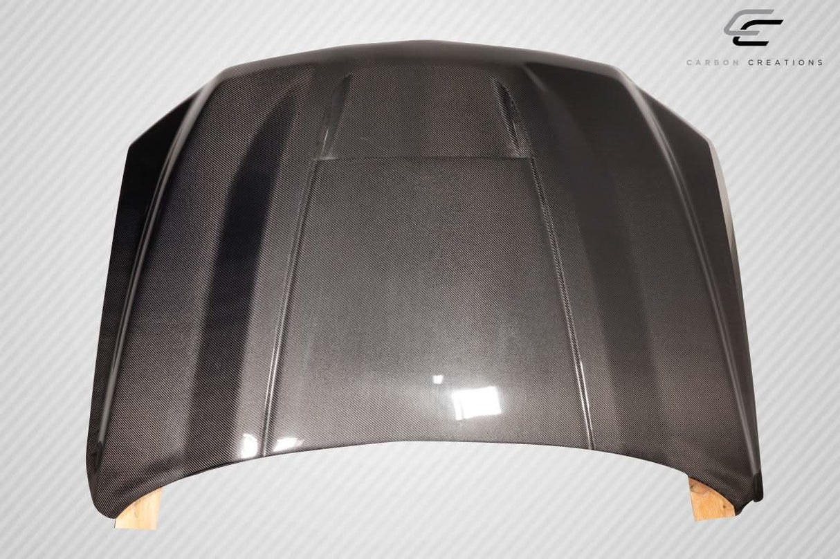2019-2025 Dodge Ram 1500 SRT Style Ram Air Hood - Carbon Fiber