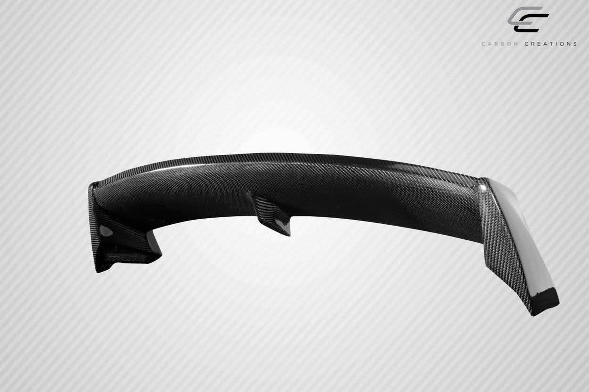 2012-2019 Fiat 500 AVR Style Roof Wing Spoiler - Carbon Fiber