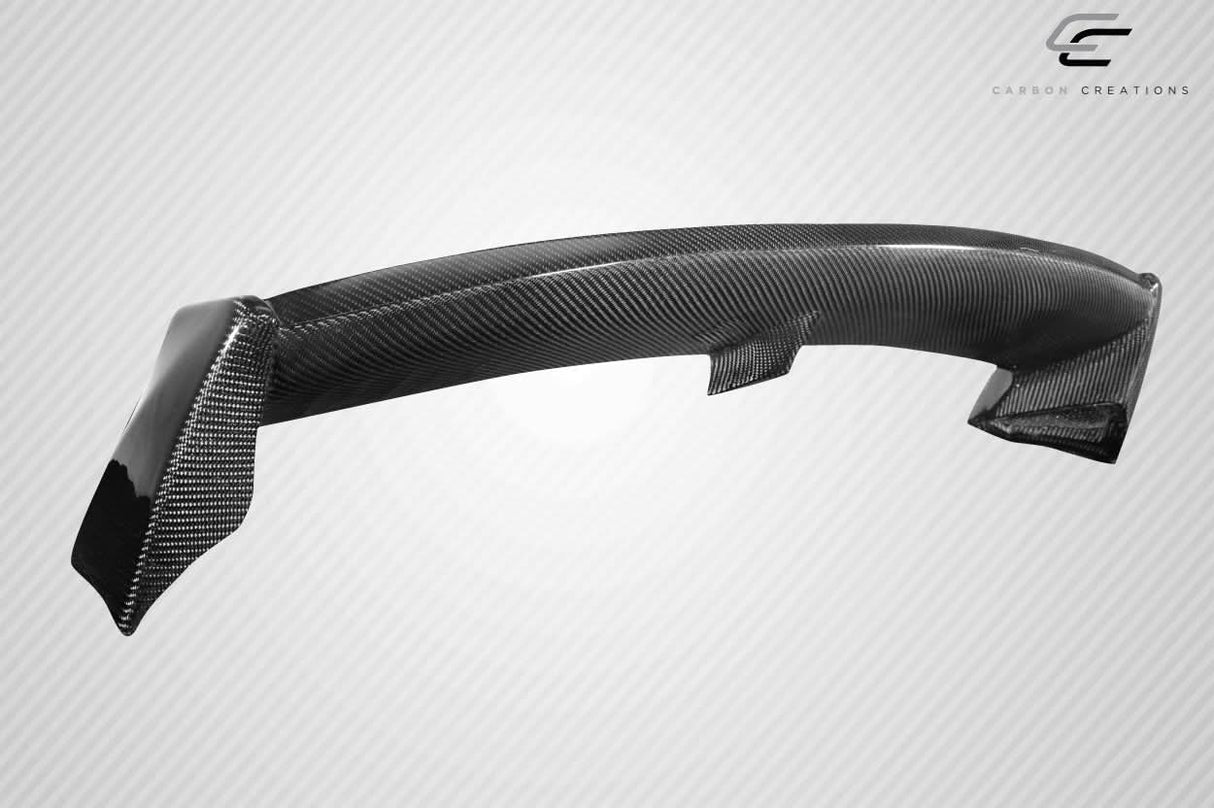 2012-2019 Fiat 500 AVR Style Roof Wing Spoiler - Carbon Fiber
