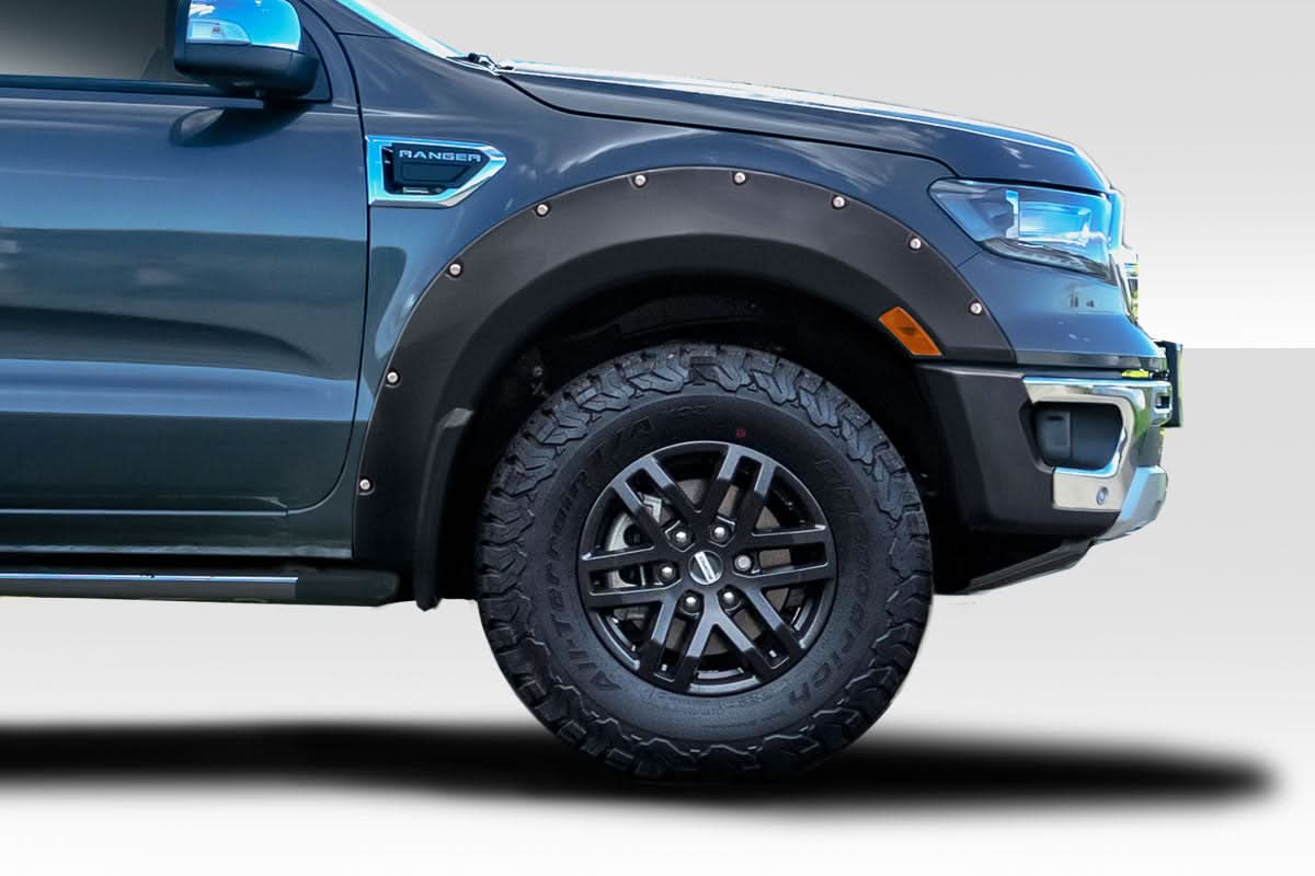 2019-2023 Ford Ranger AVR Style Fender Flares - 6 Pieces - FRP