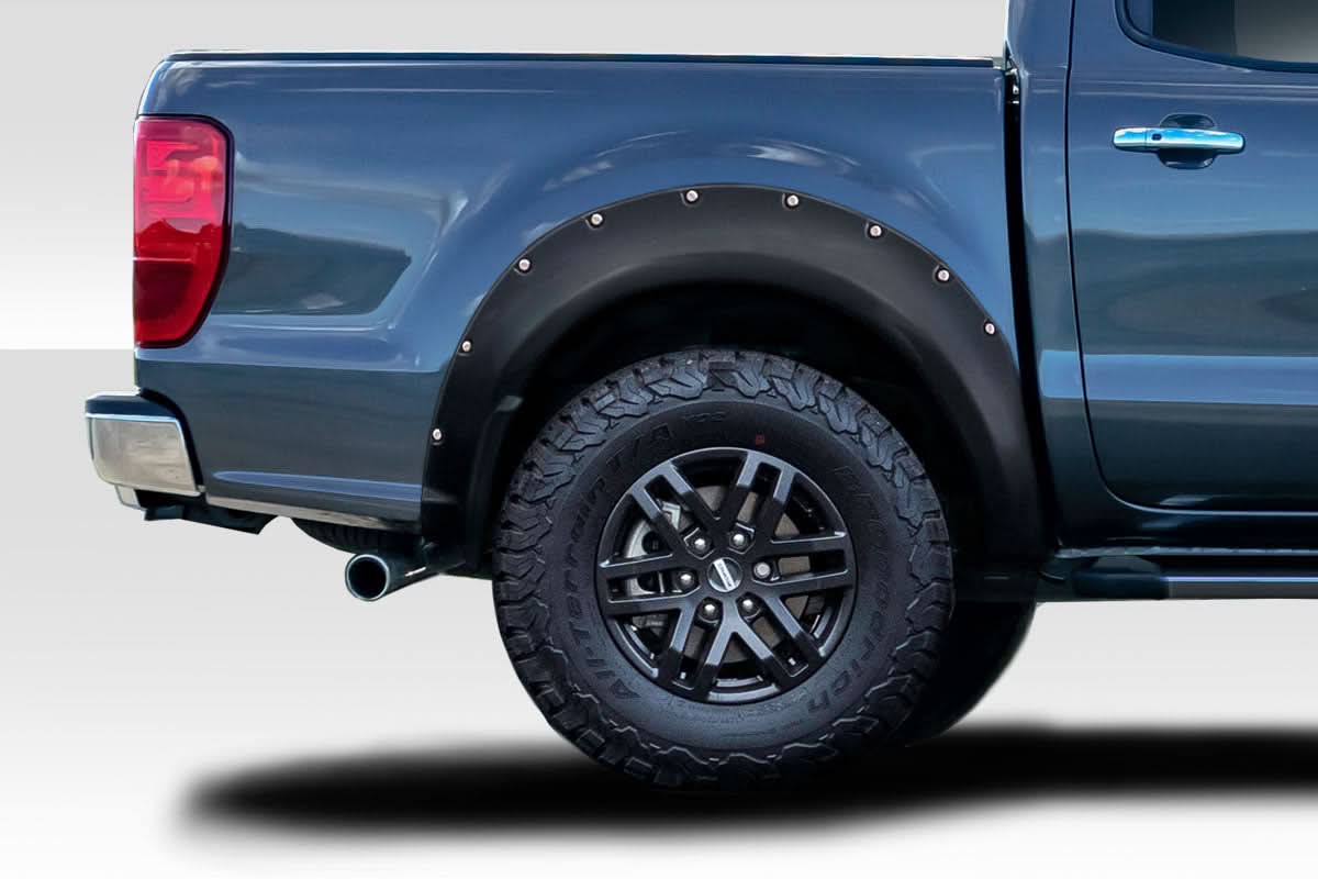 2019-2023 Ford Ranger AVR Style Fender Flares - 6 Pieces - FRP