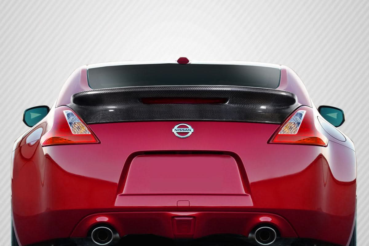2009-2020 Nissan 370Z N3 Style Rear Wing Spoiler - Carbon Fiber