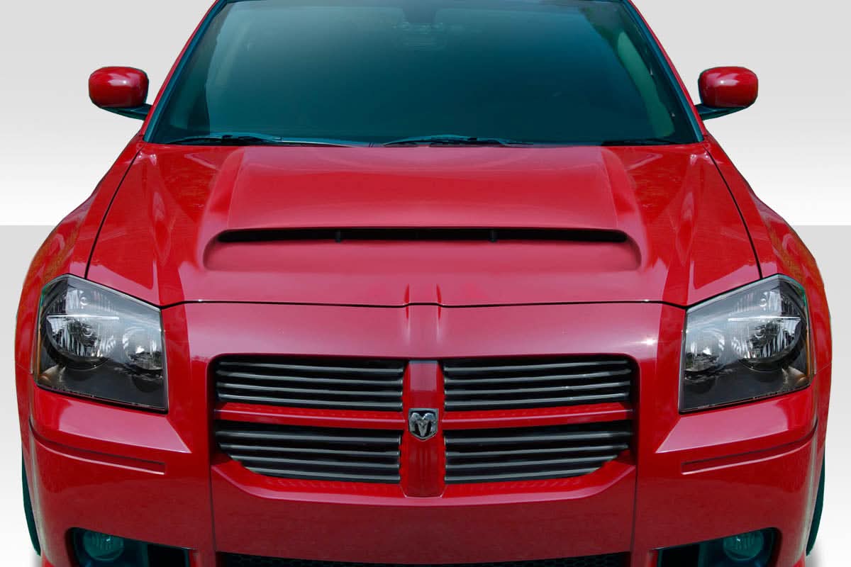 2005-2007 Dodge Magnum Demon Look Hood - 1 Piece - FRP