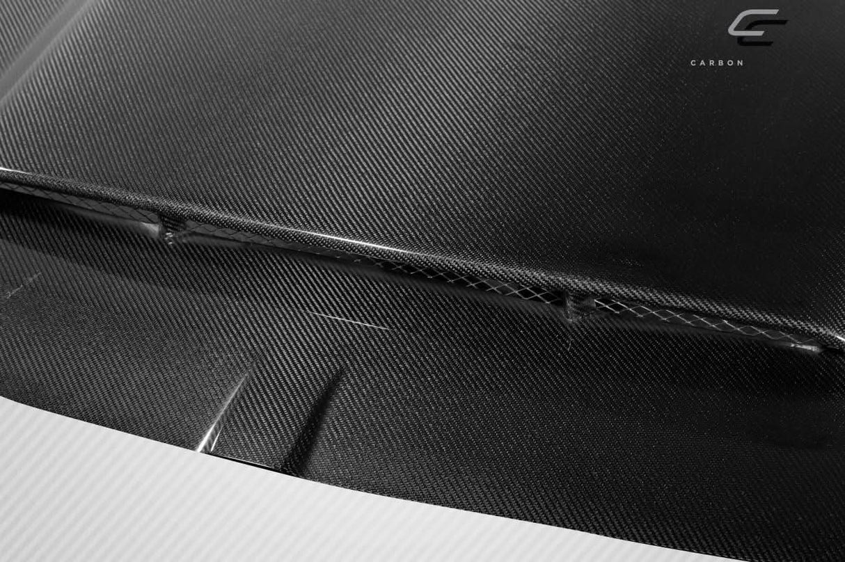 2005-2007 Dodge Magnum Demon Look Hood - Carbon Fiber