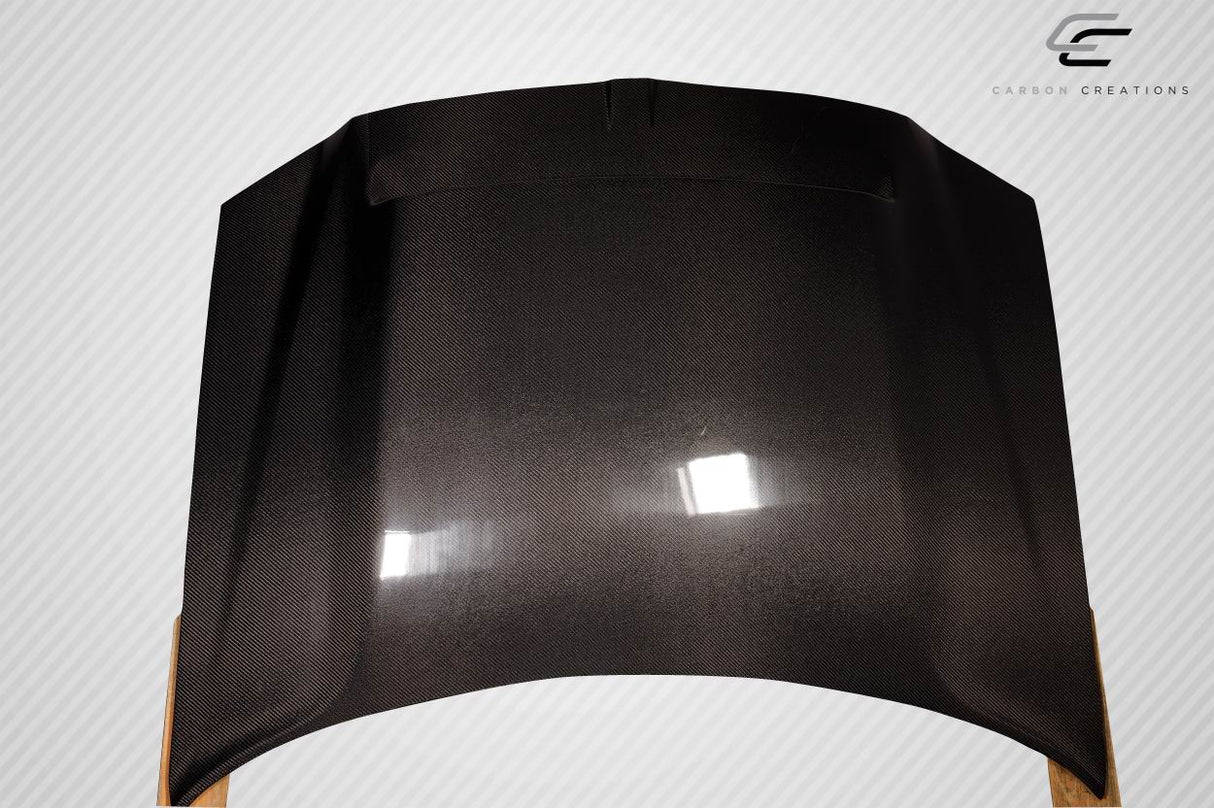 2005-2007 Dodge Magnum Carbon Creations Demon Look Hood - 1 Piece