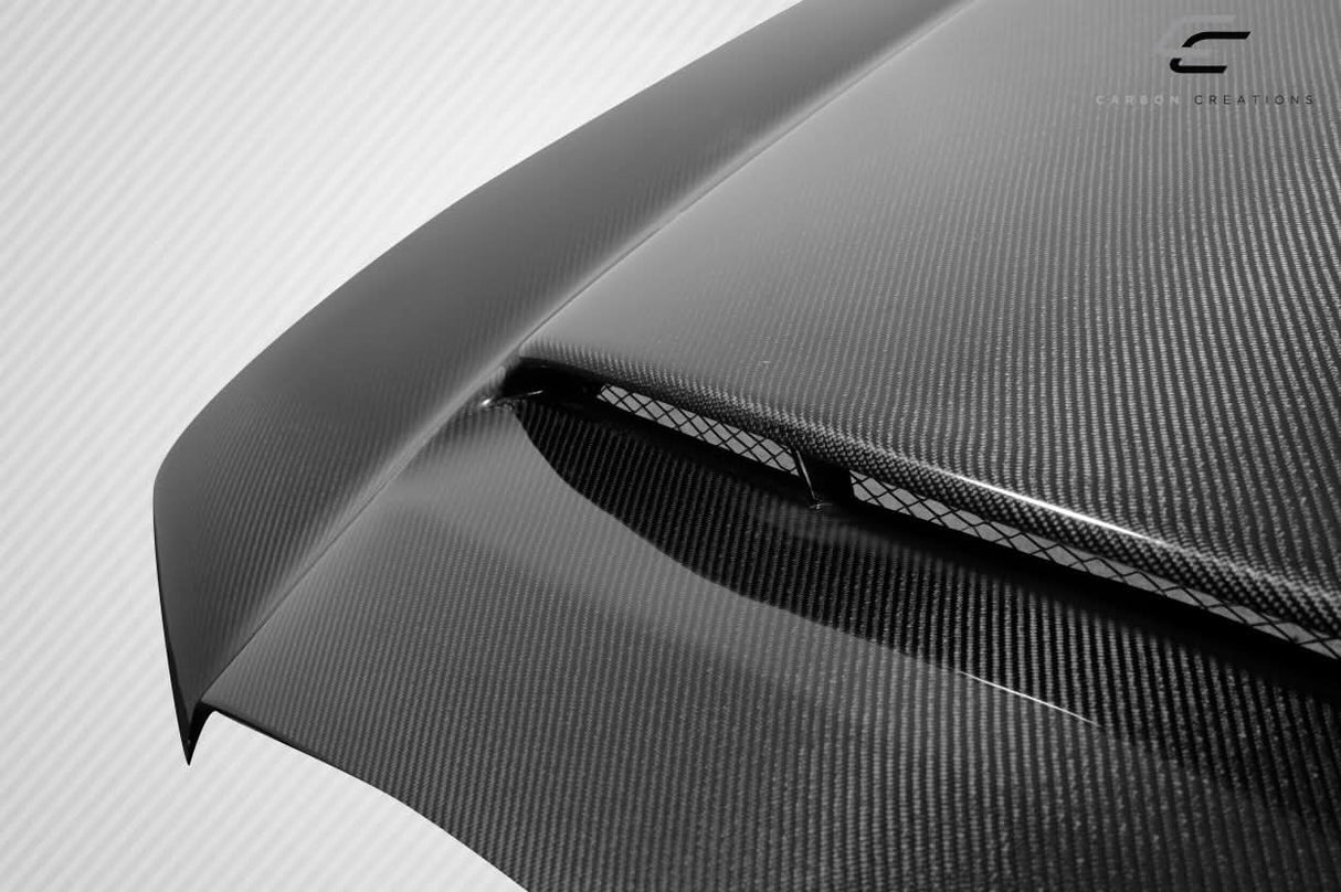 2011-2014 Dodge Charger Demon Look Hood - Carbon Fiber