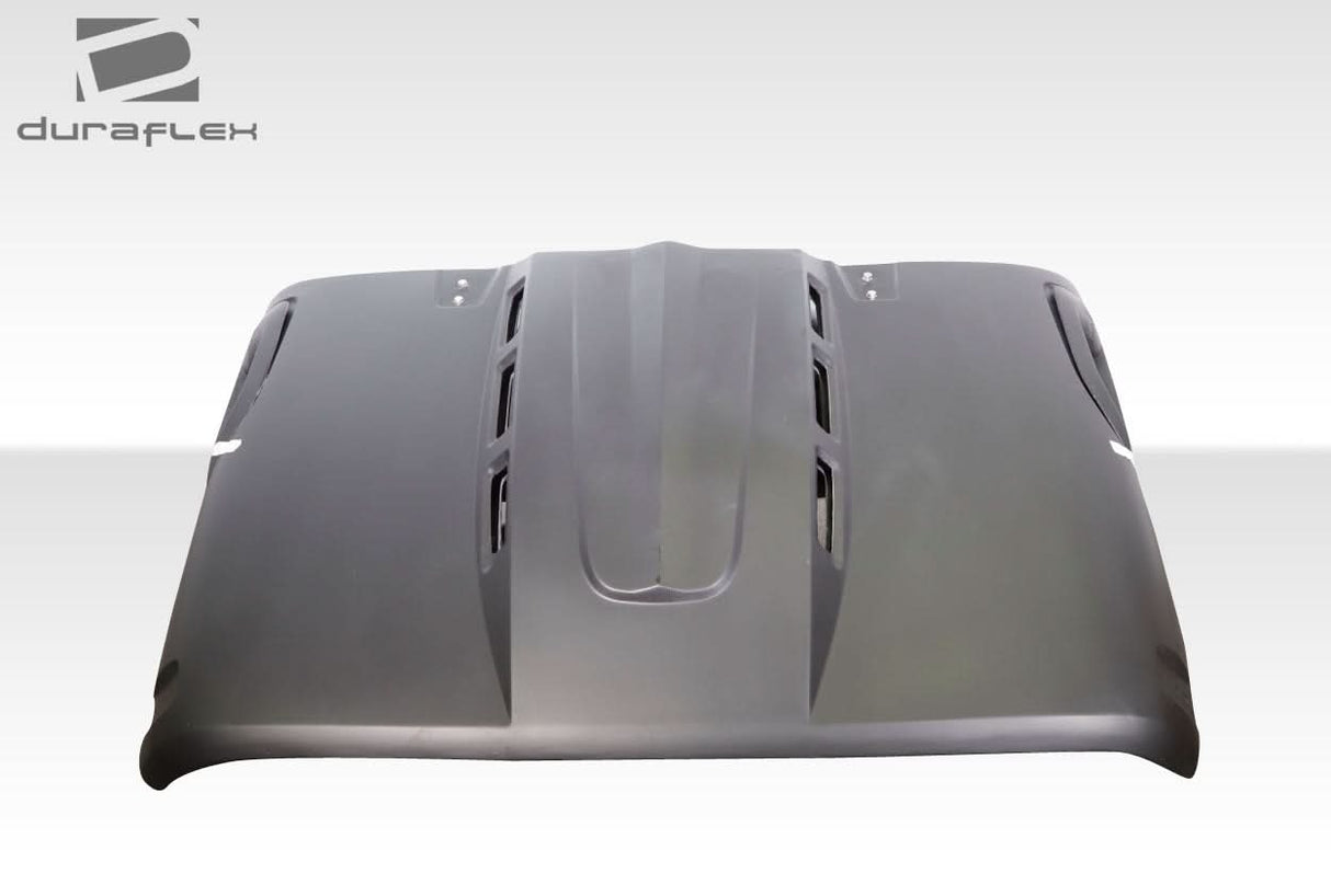 2007-2018 Jeep Wrangler JK AVG Style Hood - 1 Piece - FRP