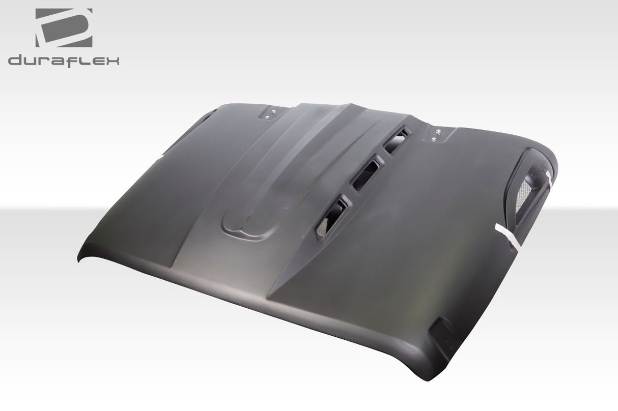 2007-2018 Jeep Wrangler JK AVG Style Hood - 1 Piece - FRP