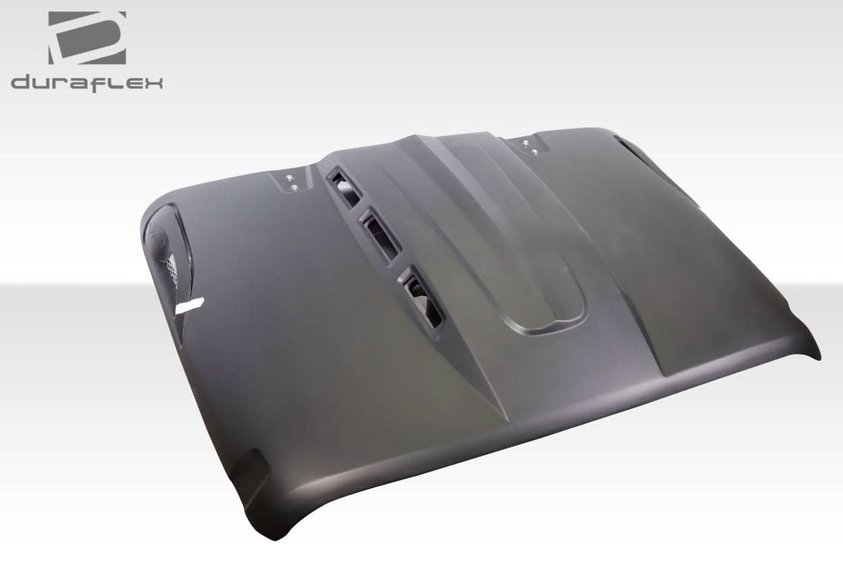 2007-2018 Jeep Wrangler JK AVG Style Hood - 1 Piece - FRP