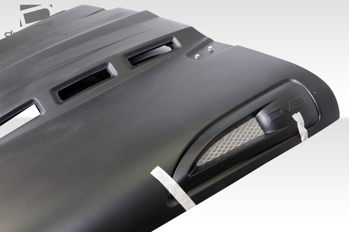 2007-2018 Jeep Wrangler JK AVG Style Hood - 1 Piece - FRP
