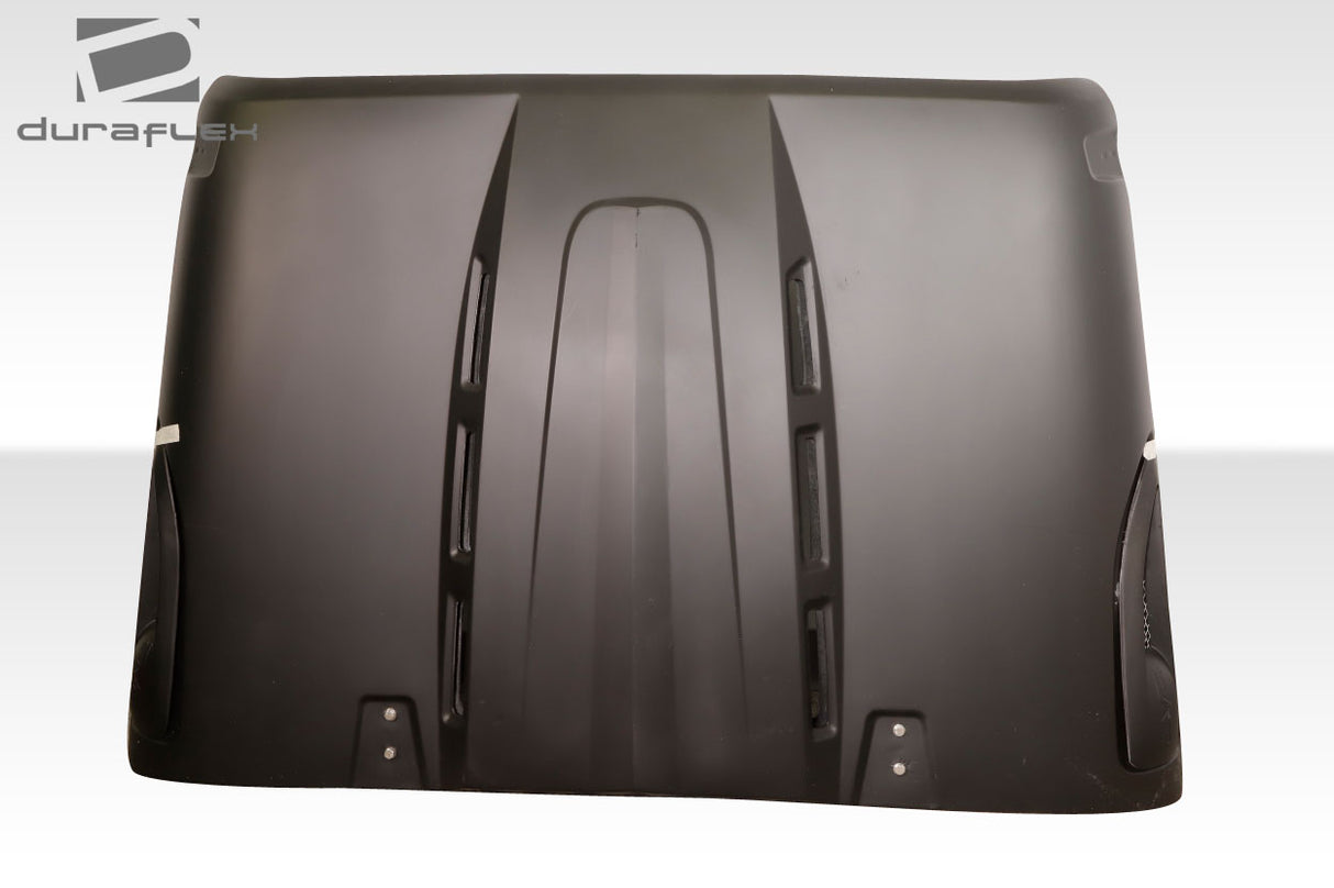 2007-2018 Jeep Wrangler JK AVG Style Hood - 1 Piece - FRP
