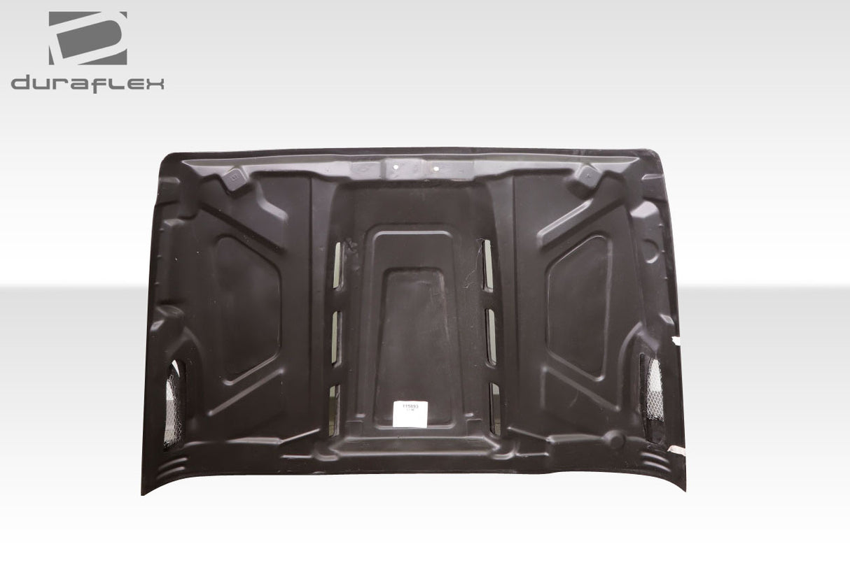 2007-2018 Jeep Wrangler JK AVG Style Hood - 1 Piece - FRP