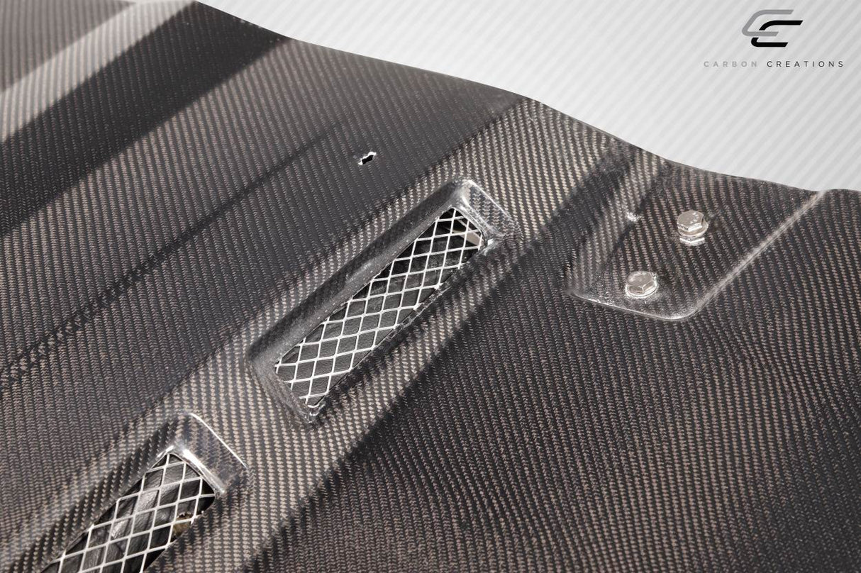 2007-2018 Jeep Wrangler JK Carbon Creations Avenger Hood - 1 Piece