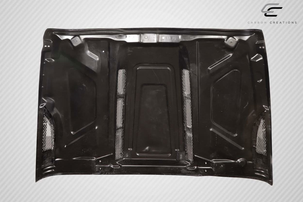 2007-2018 Jeep Wrangler JK Avenger Style Hood - Carbon Fiber