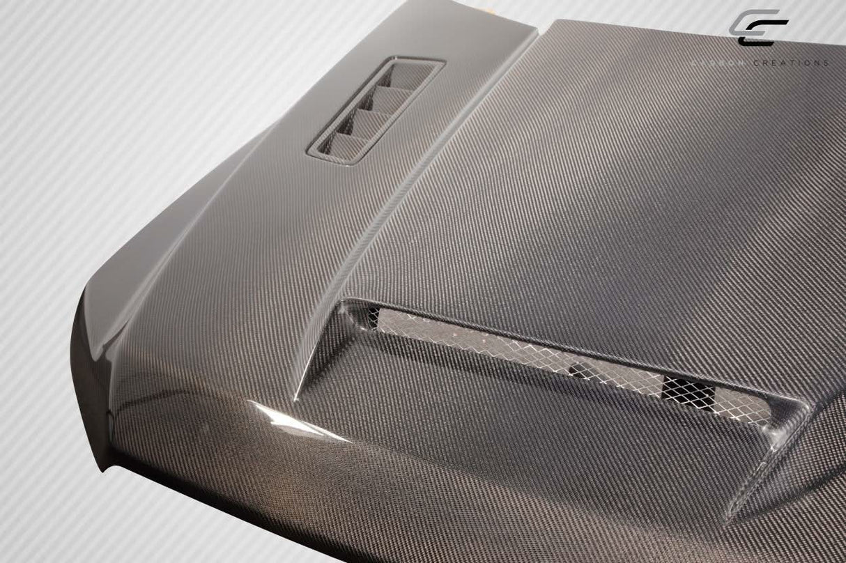 2015-2020 Ford F-150 CVX Style Hood - Carbon Fiber