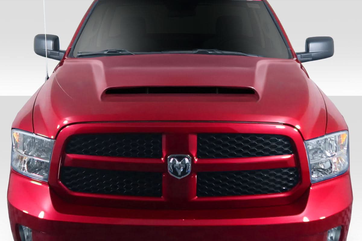 2009-2018 Dodge Ram 1500 Demon Look Hood - 1 Piece - FRP