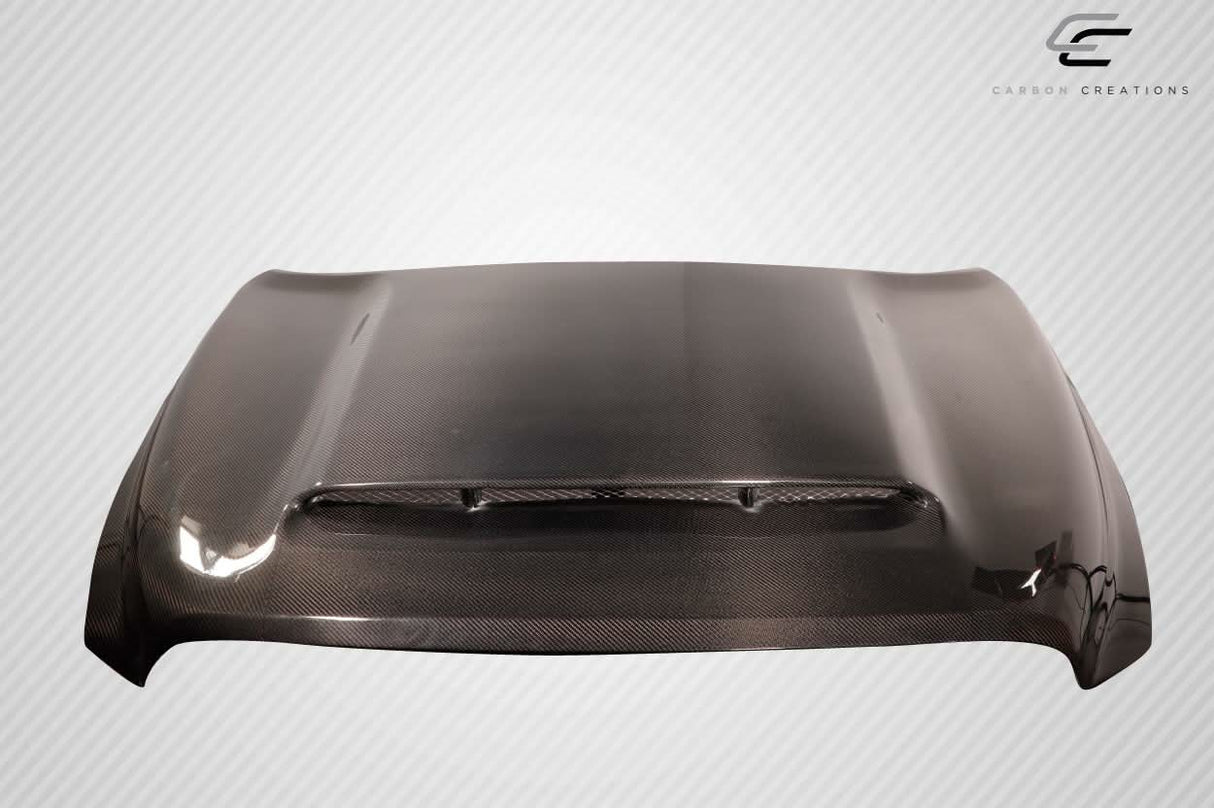 2009-2018 Dodge Ram 1500 Demon Look Hood - Carbon Fiber