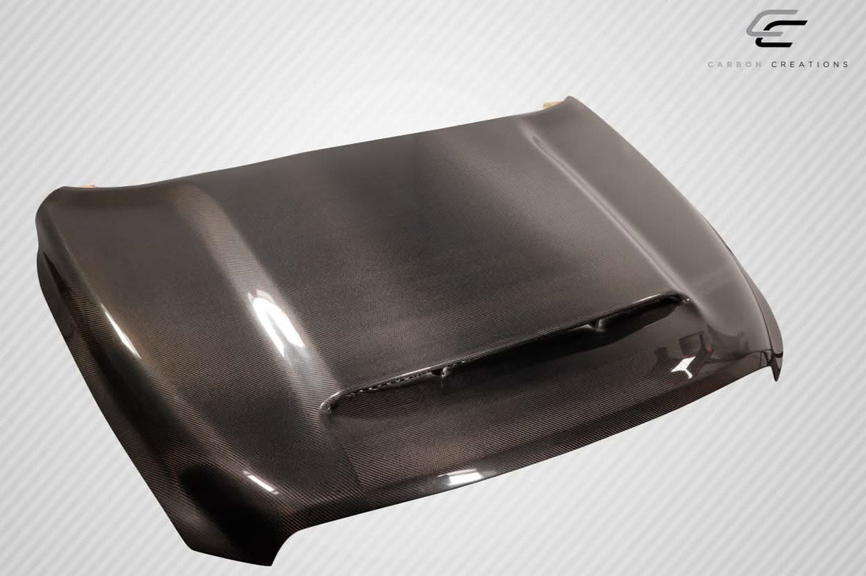 2009-2018 Dodge Ram 1500 Demon Look Hood - Carbon Fiber