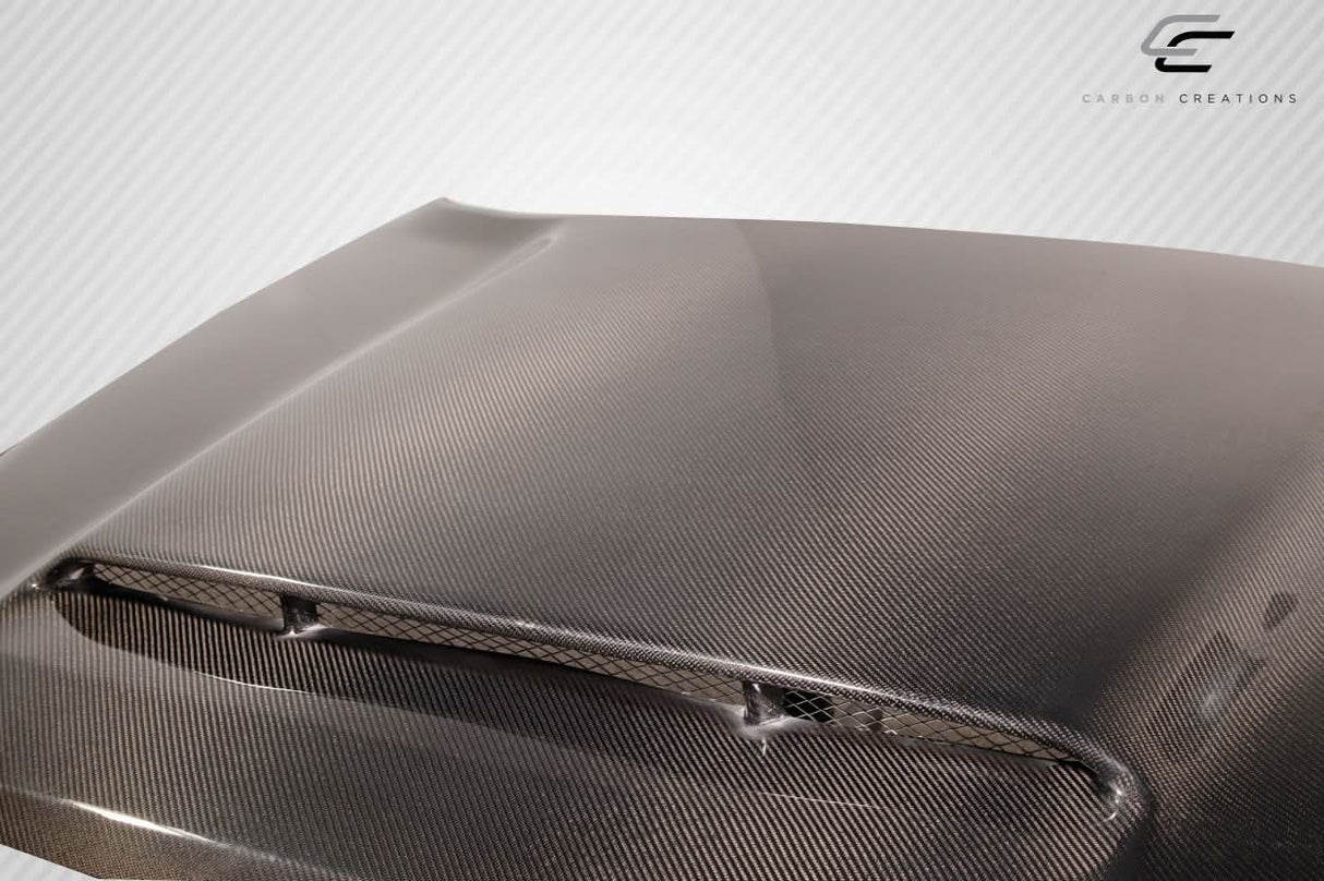 2009-2018 Dodge Ram 1500 Demon Look Hood - Carbon Fiber