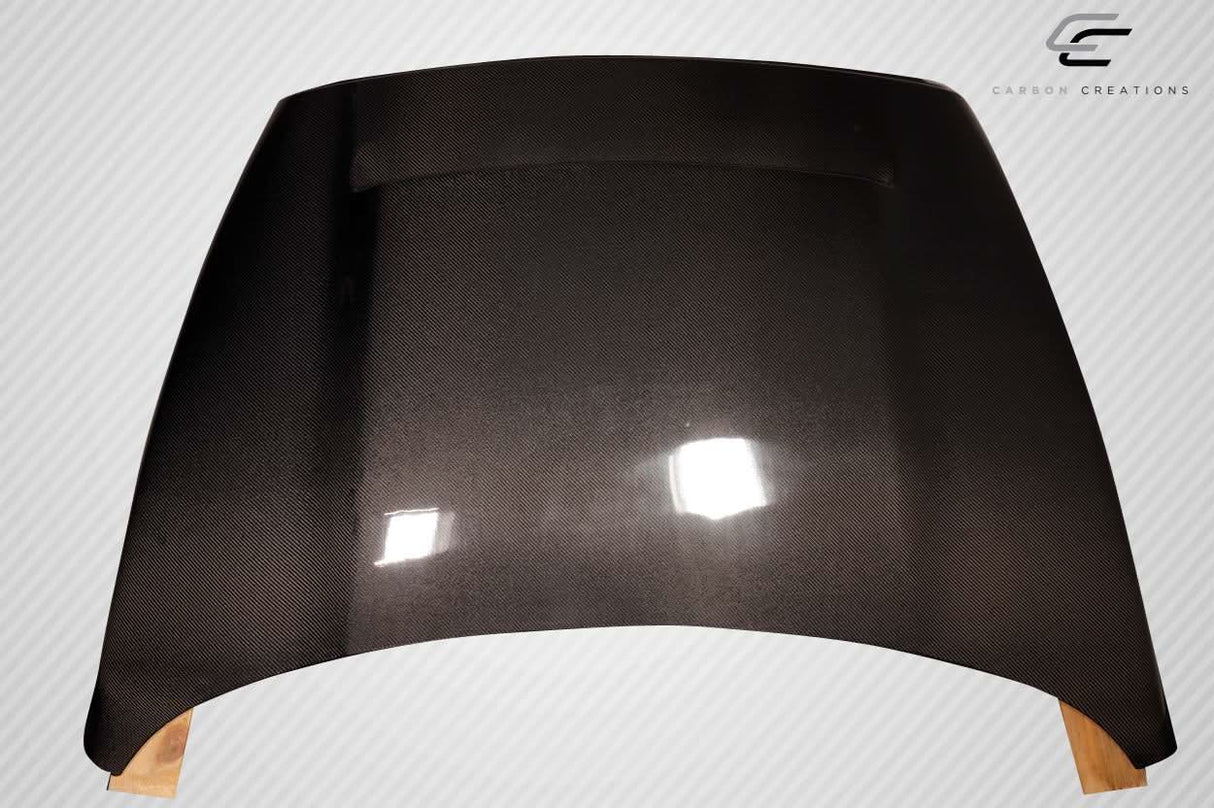 2002-2008 Dodge Ram 1500 2500 3500 Demon Look Hood - Carbon Fiber