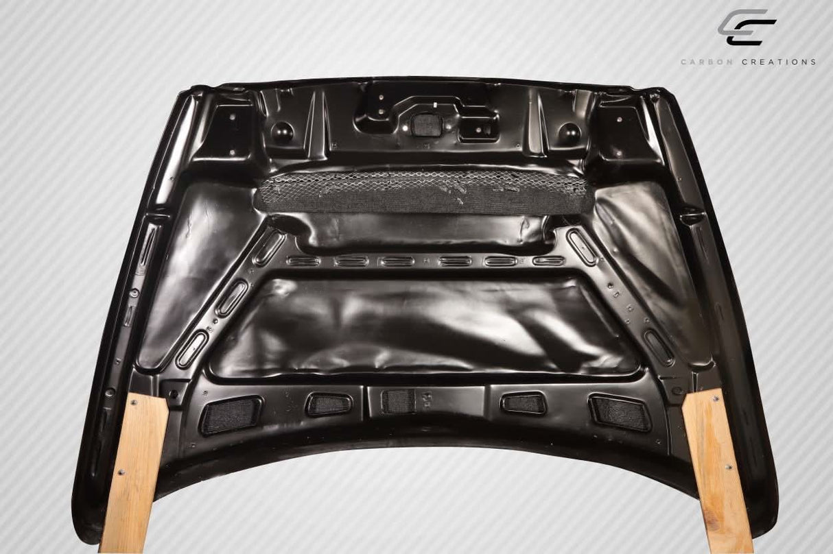 2002-2008 Dodge Ram 1500 2500 3500 Demon Look Hood - Carbon Fiber