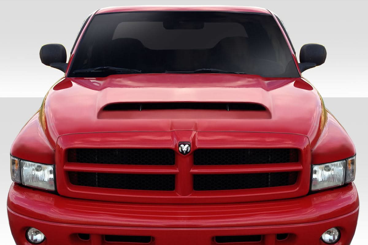1994-2001 Dodge Ram Demon Look Hood - 1 Piece - FRP