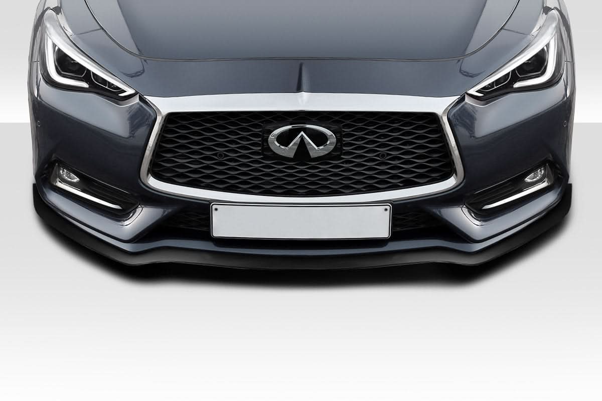 2017-2022 Infiniti Q60 Aero Style Front Lip Splitter - FRP